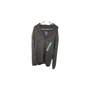 John Bartlett Men's Brown Long Sleeve Button Up Cardigan Size XL 💥💥NWT